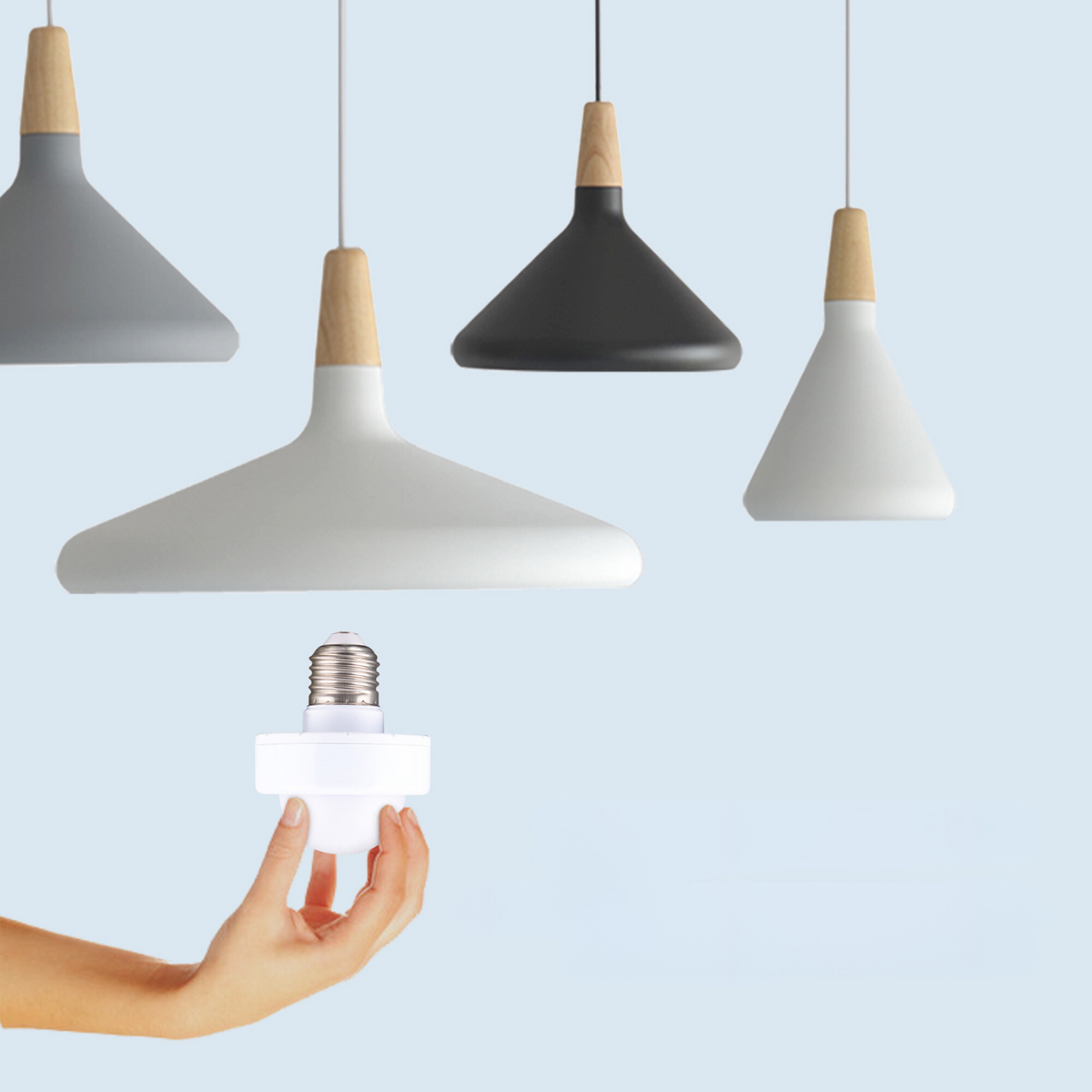 Rechargeable Remote-Controlled Bulb