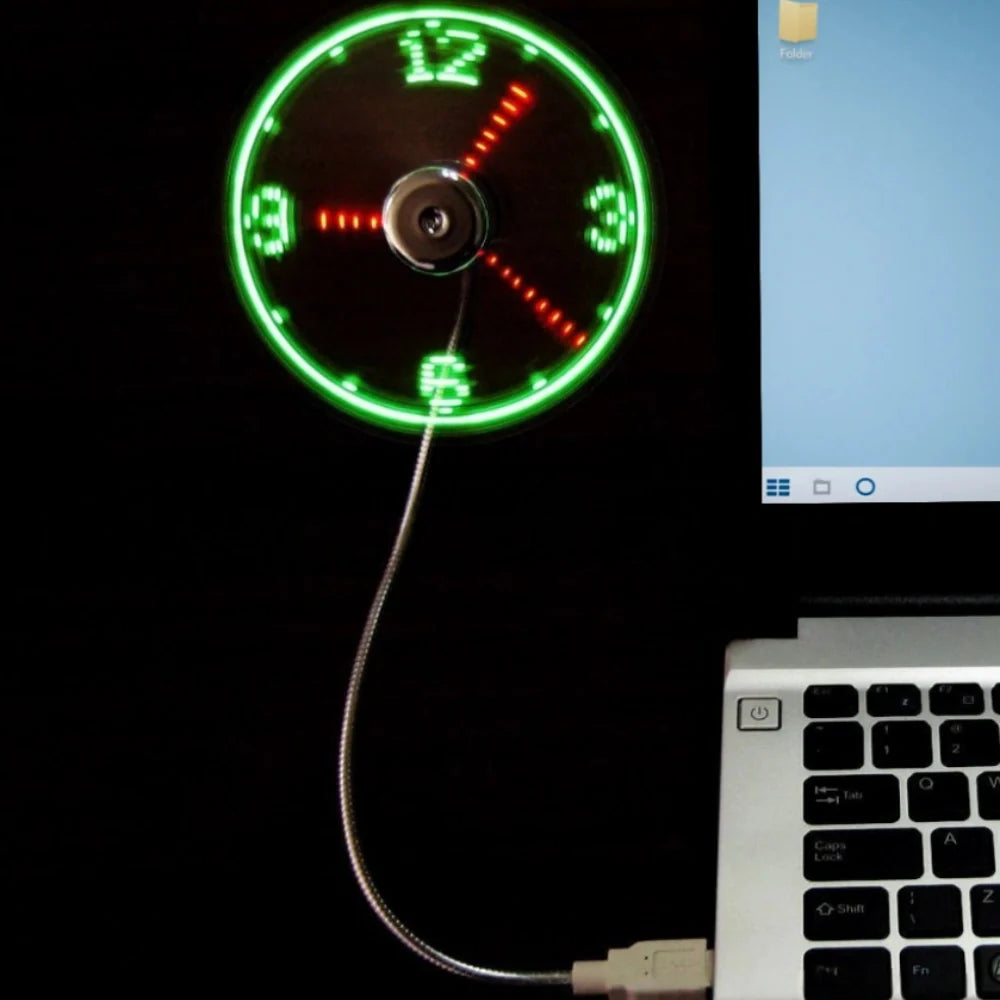 TimeGlow™ Clock Fan