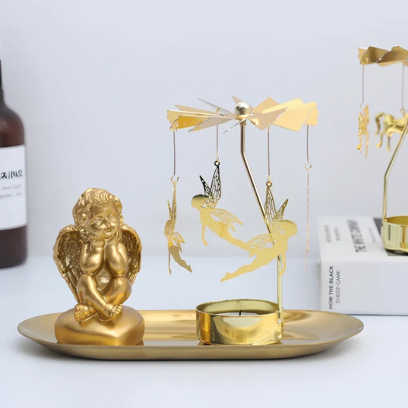 FlickerWaltz™ Candle Carousel