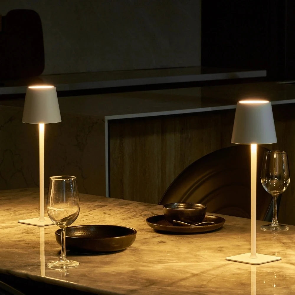 Dimmable Tall Table Lamp